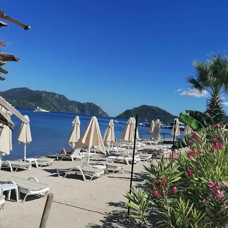 Deniz Manzarali, Plaja 100 Metre, Luks 1 Апартаменты Мармарис