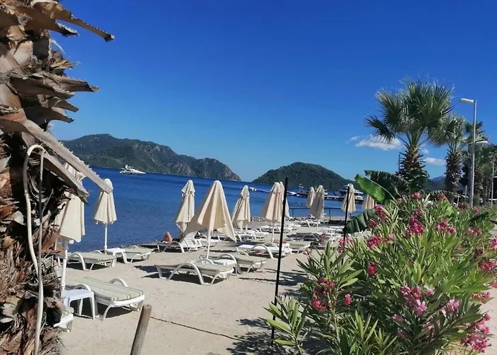 Deniz Manzarali, Plaja 100 Metre, Luks 1 Апартаменты Мармарис