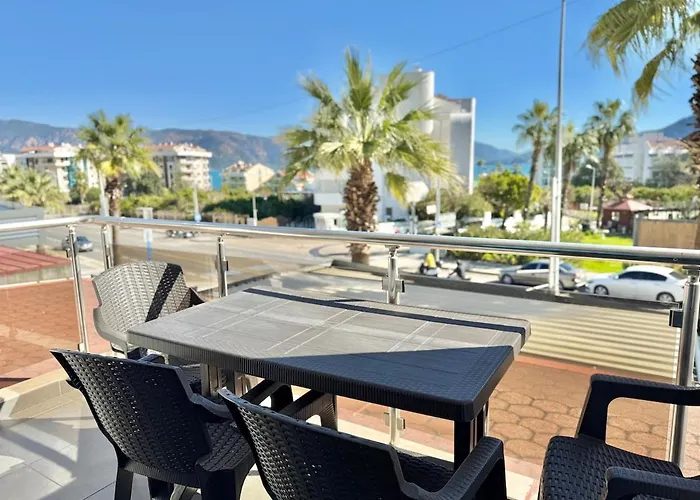 Апартаменты Deniz Manzarali, Plaja 100 Metre, Luks 1 Мармарис