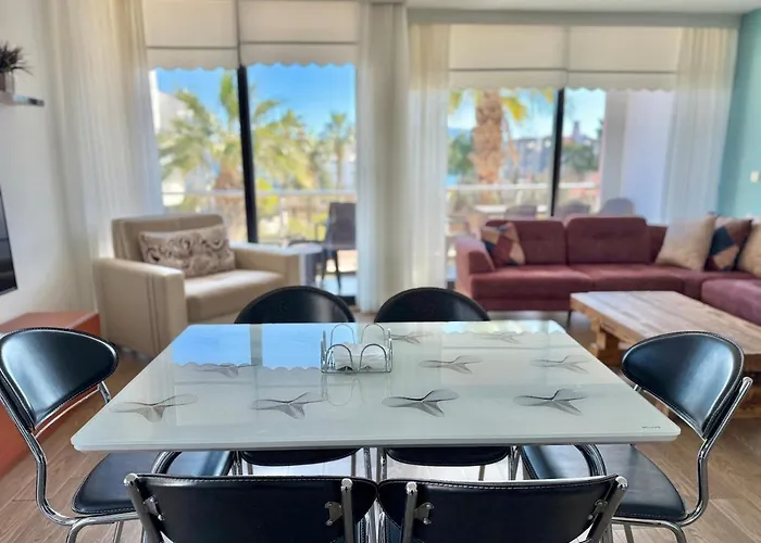 Апартаменты Deniz Manzarali, Plaja 100 Metre, Luks 1