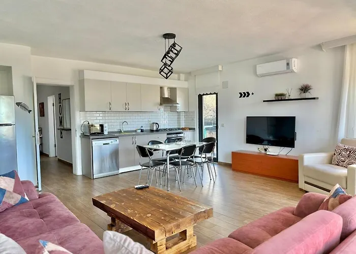 Апартаменты Deniz Manzarali, Plaja 100 Metre, Luks 1