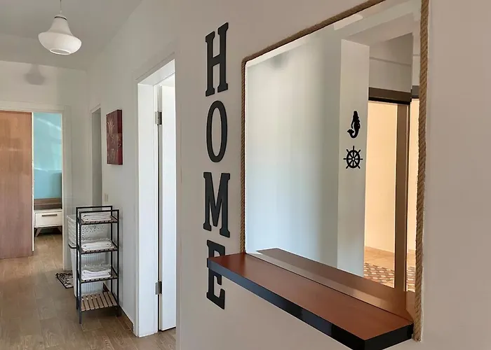 Апартаменты Deniz Manzarali, Plaja 100 Metre, Luks 1 *