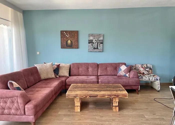 Deniz Manzarali, Plaja 100 Metre, Luks 1 Апартаменты Мармарис