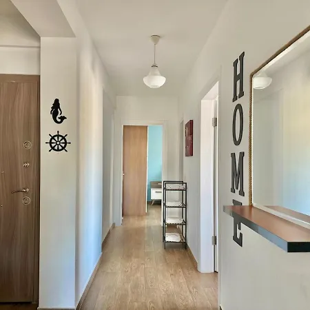 Deniz Manzarali, Plaja 100 Metre, Luks 1 Apartment