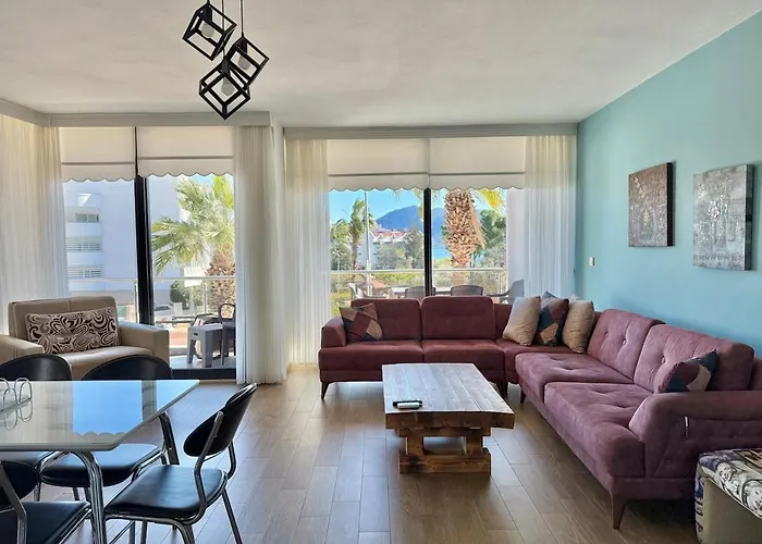 Apartamento Deniz Manzarali, Plaja 100 Metre, Luks 1 *