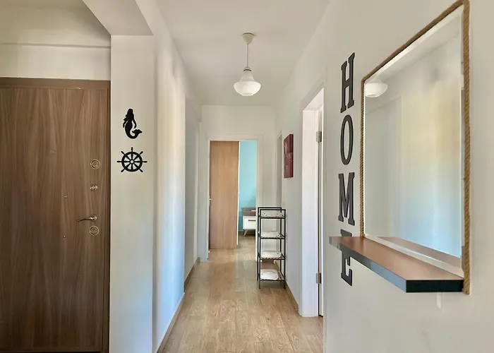 Deniz Manzarali, Plaja 100 Metre, Luks 1 Apartamento
